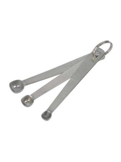 Dexam Μεζούρες Κουταλάκια Ανοξείδωτες Σετ 3 τμχ Dexam Μεζούρες Κουταλάκια Ανοξείδωτες Σετ 3 τμχ