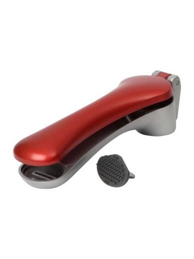 Dexam Garlic Press Non-stick Cast Aluminum Red Dexam Garlic Press Non-stick Cast Aluminum Red