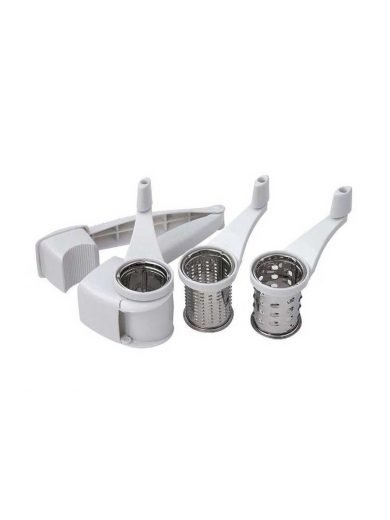 Dexam Grater Rotary With 3 Grating Drums Dexam Grater Rotary With 3 Grating Drums