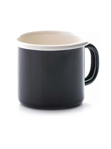 Dexam Φλυτζάνι Εμαγιέ Εspresso Μαύρο 150 ml