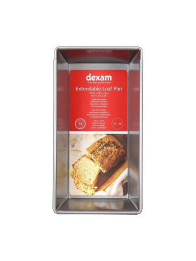 Dexam Non-Stick Expandable Loaf Pan 20-35cm Dexam Non-Stick Expandable Loaf Pan 20-35cm