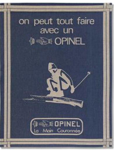 Opinel, Πετσέτα " On peut tout faire..."
